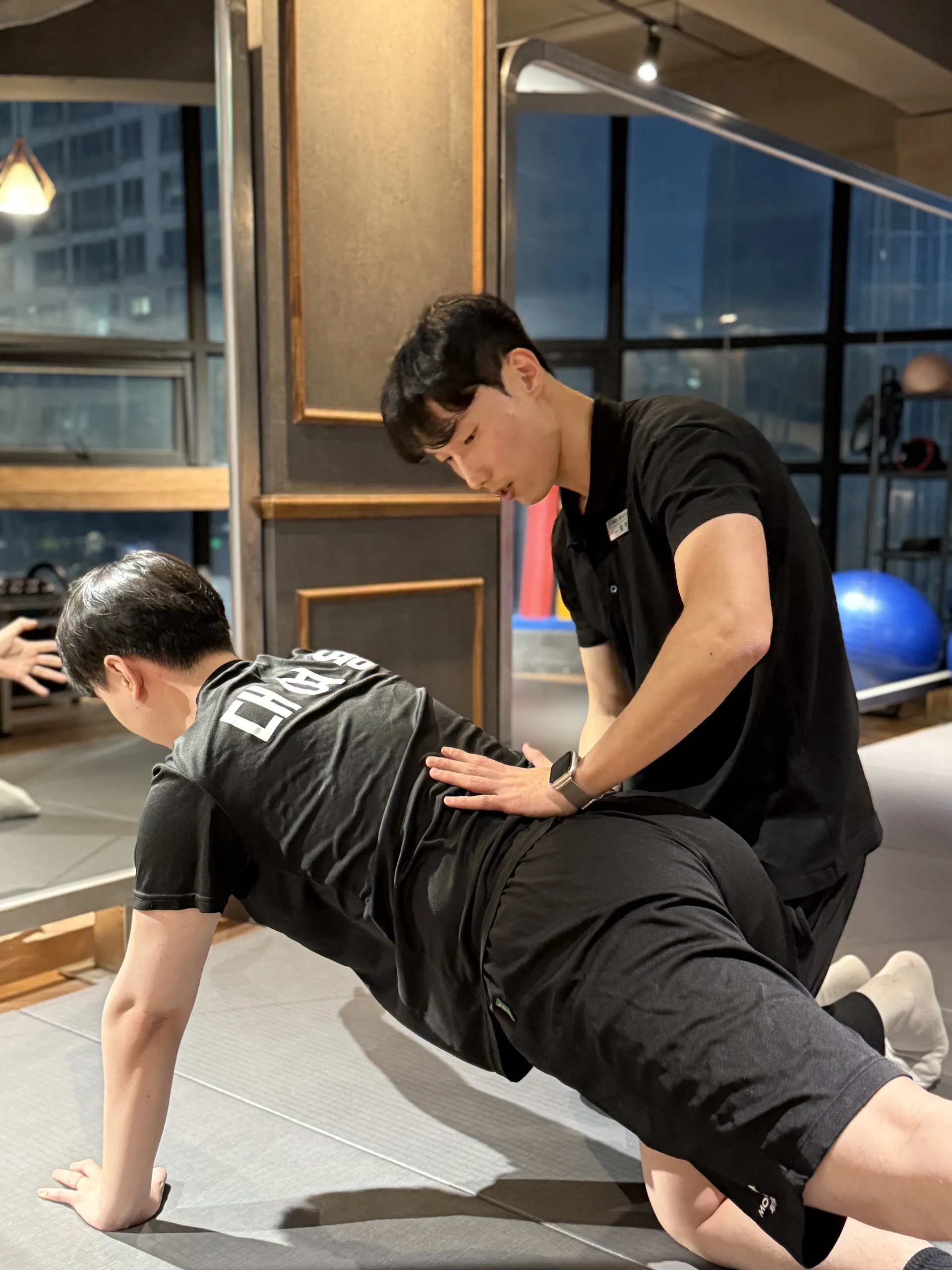 체형 분석 단계 이미지